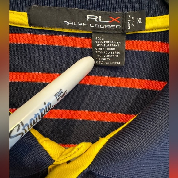 Ralph Lauren RLX Short Sleeve Collar Shirt Size XL - Picture 5 of 7